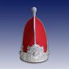 1. Garde-Regt. Zu Fuss – Officer Grenadier mitre hat with Bandeau “SEMPER TALIS”